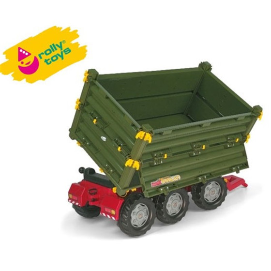 Wielka przyczepa 3 osie Multi Trailer / Rolly toys