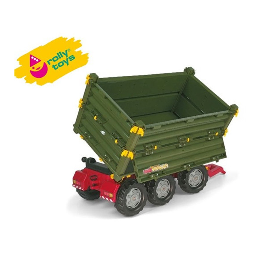 Wielka przyczepa 3 osie Multi Trailer / Rolly toys