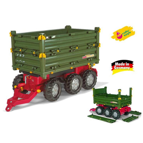 Wielka przyczepa 3 osie Multi Trailer / Rolly toys