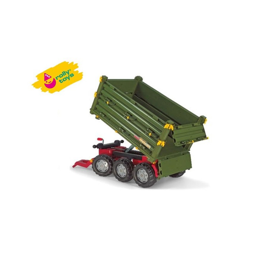 Wielka przyczepa 3 osie Multi Trailer / Rolly toys