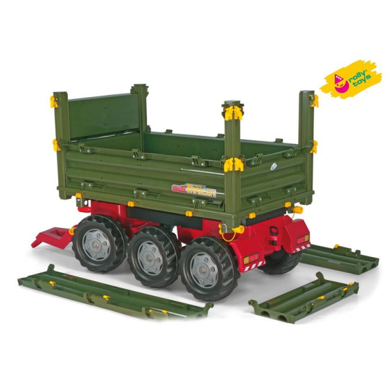 Wielka przyczepa 3 osie Multi Trailer / Rolly toys