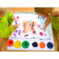 Kwadratowa taca do malowania montessori / Masterkidz