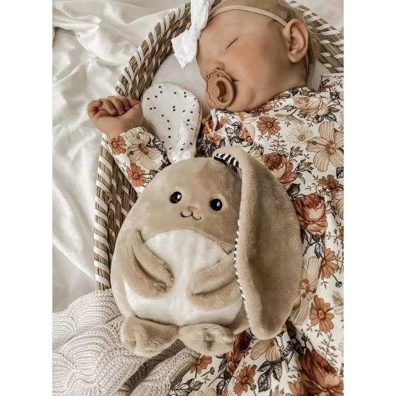 Szumiący królik Miluś beż - Czujnik snu / Szumisie