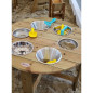 Edukacyjny stół ogrodowy 6 funkcji / Classic world