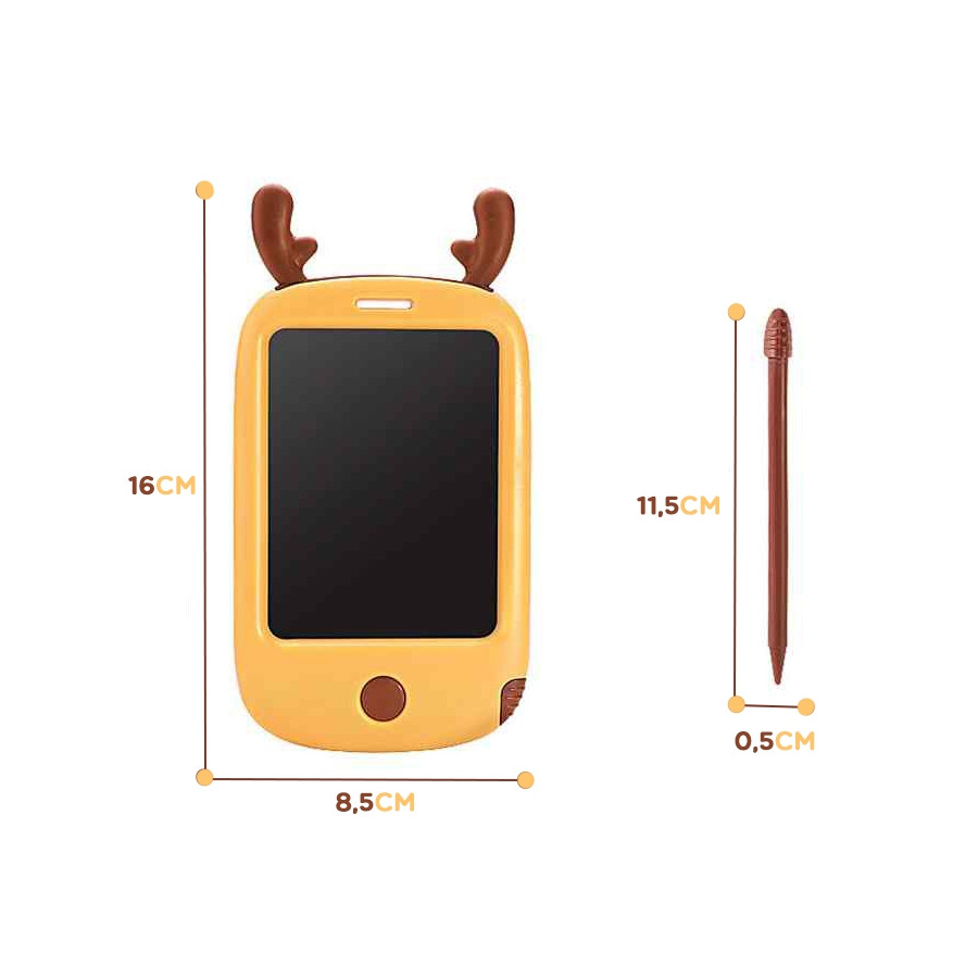 Smartfon 4,4" do rysowania Renifer + rysik / Woopie
