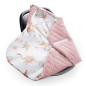 Otulacz - śpiworek do fotelika samochodowego Rose gold / Yosoy Otulacz - śpiworek do fotelika samochodowego Rose gold / Yosoy