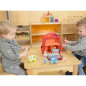 Autka alarmowe w plecaku / Masterkidz Autka alarmowe w plecaku / Masterkidz