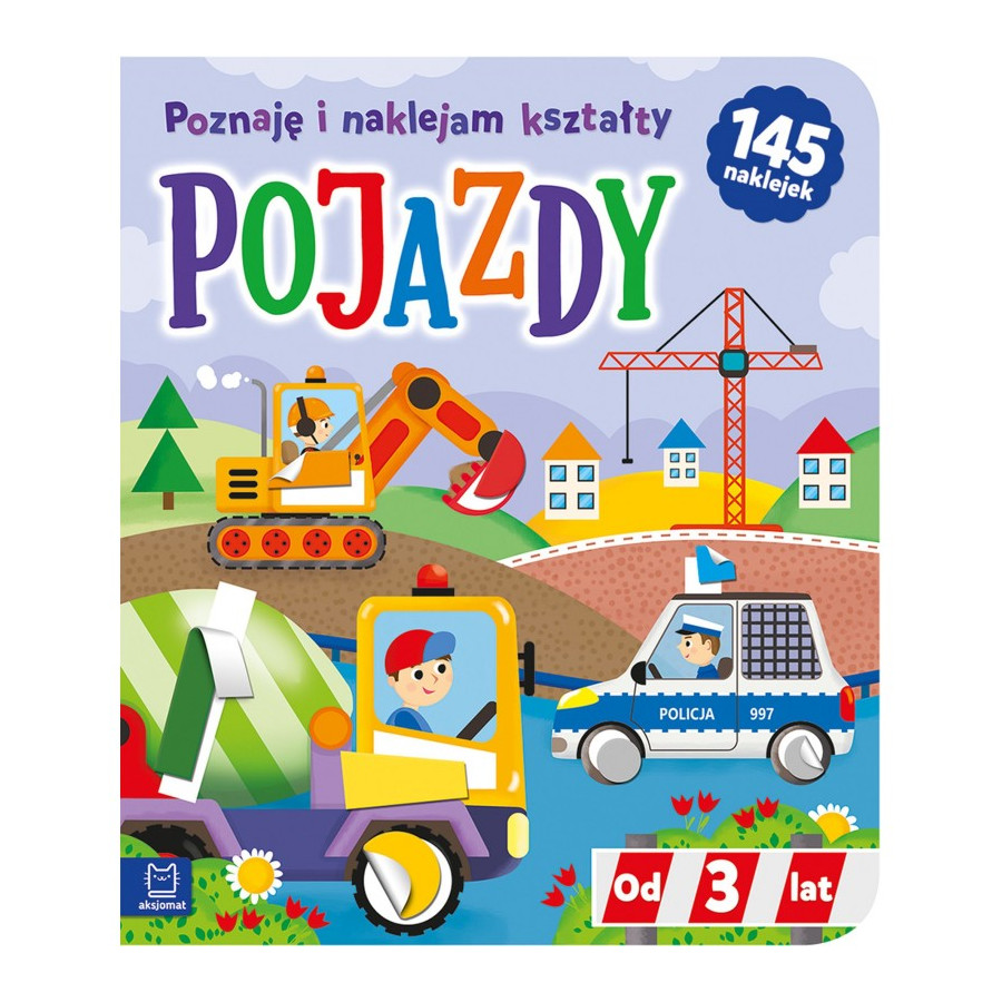 Poznaję i naklejam kształty Pojazdy / Aksjomat