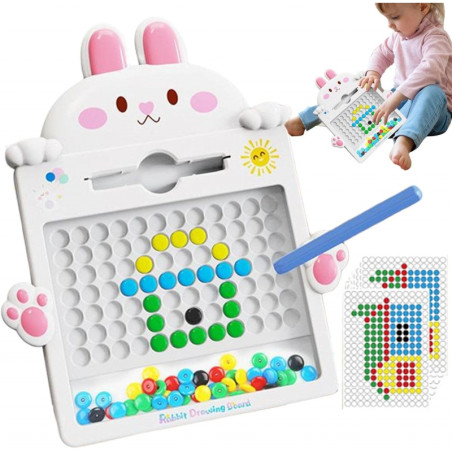 Tablica magnetyczna Montessori MagPad Królik / Woopie