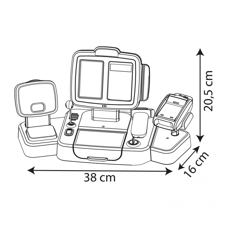 Kasa sklepowa ze skanerem i wagą / Smoby