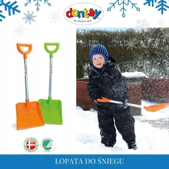 Duża łopata dziecięca do śniegu Mix kolorów 1 szt. / Dantoy