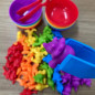 Sorter edukacyjny morska kraina kolorów 64 el. / Woopie Sorter edukacyjny morska kraina kolorów 64 el. / Woopie
