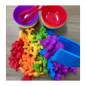 Sorter edukacyjny kraina kolorowych dinozaurów 56 el. / Woopie Sorter edukacyjny kraina kolorowych dinozaurów 56 el. / Woopie