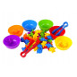 Sorter edukacyjny kraina kolorowych dinozaurów 56 el. / Woopie Sorter edukacyjny kraina kolorowych dinozaurów 56 el. / Woopie