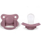 Smoczek uspokajający silikonowy 2pak 6m+ Dusty Rose / Filibabba