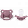 Smoczek uspokajający silikonowy 2pak 6m+ Dusty Rose / Filibabba