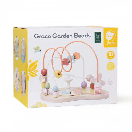 Edukacyjna przeplatanka Grace Garden Beads / Classic world