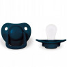 Smoczek uspokajający silikonowy 2pak 0m+ Dark Blue / Filibabba