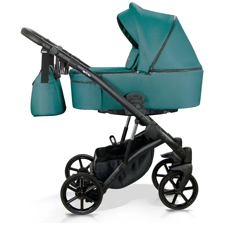 Wózek dziecięcy 2w1 Atteso Sono Turkusowy / Milu Kids Wózek dziecięcy 2w1 Atteso Sono Turkusowy / Milu Kids