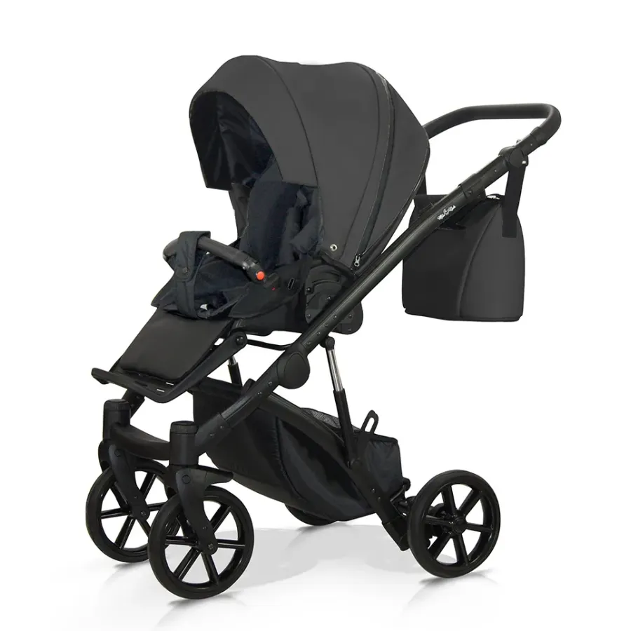Wózek dziecięcy 2w1 Atteso Sono-eko Czarny / Milu Kids