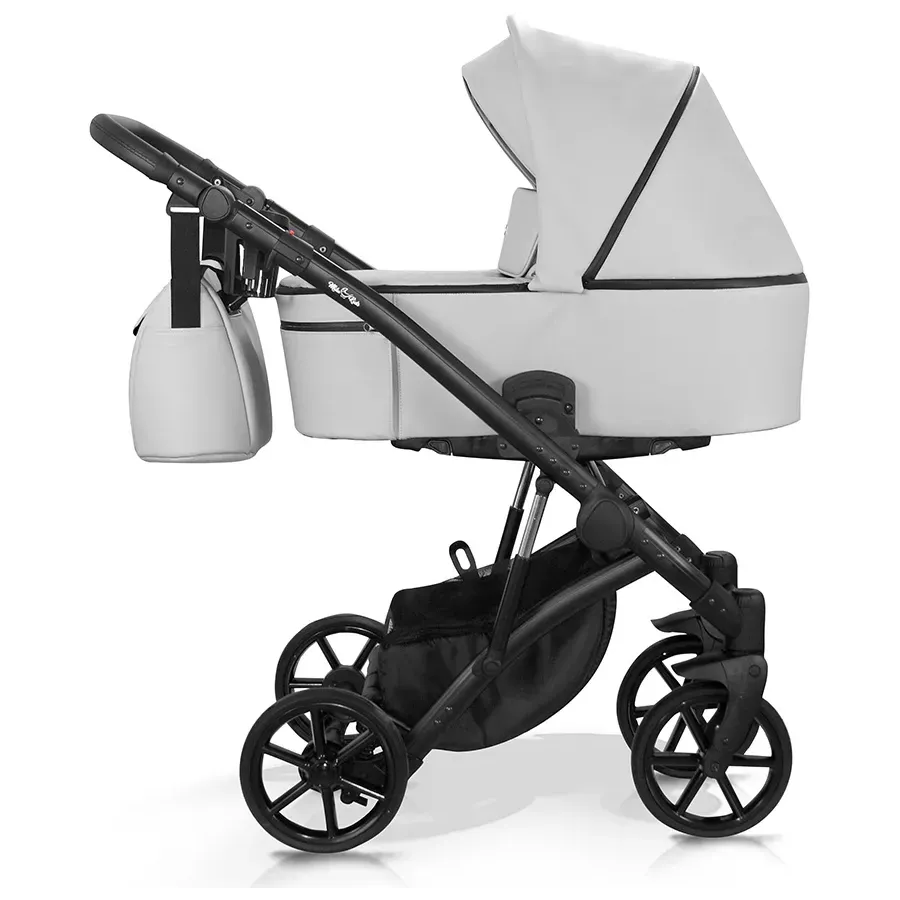 Wózek dziecięcy 2w1 Atteso Sono-eko Szary / Milu Kids Wózek dziecięcy 2w1 Atteso Sono-eko Szary / Milu Kids