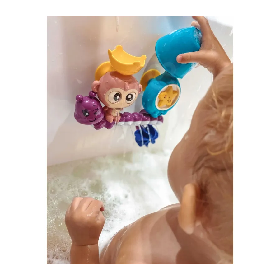 Małpka przelewowa do kąpieli + Kubeczek / Woopie