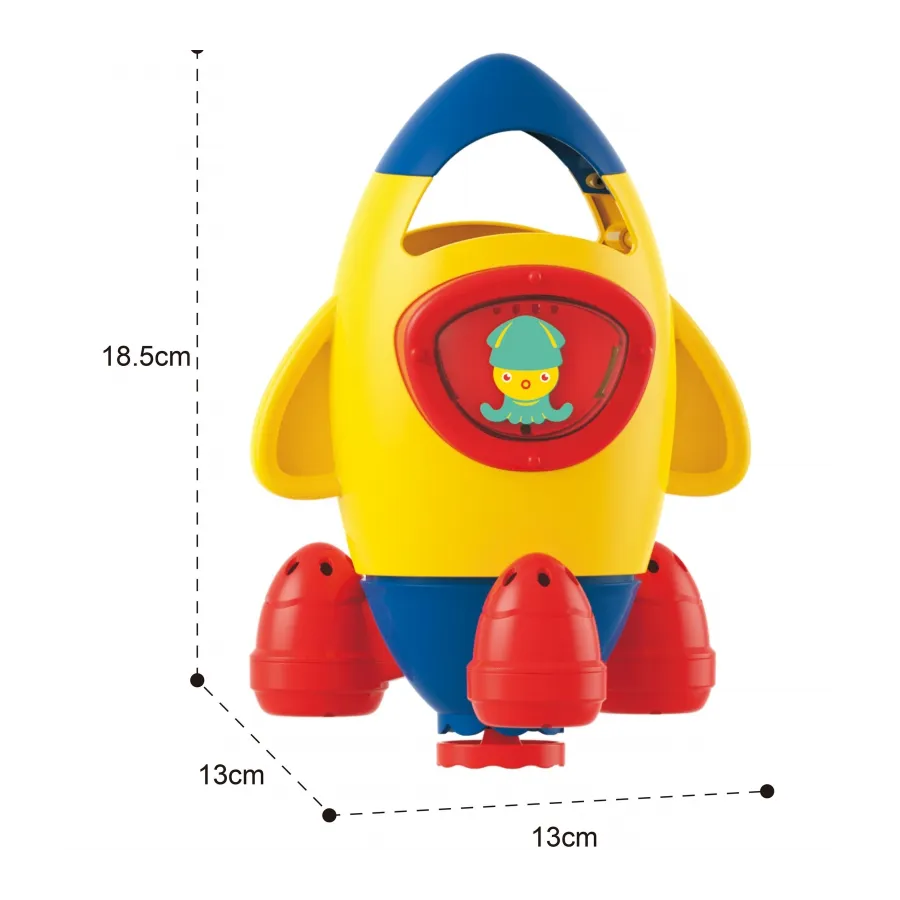 Interaktywna rakieta przelewowa do kąpieli / Woopie
