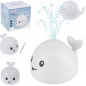 Wieloryb z fontanną i lampką LED / Woopie Wieloryb z fontanną i lampką LED / Woopie