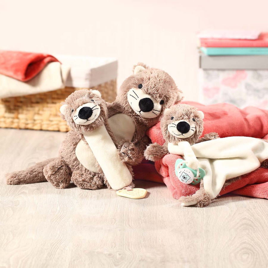 Przytulanka dla niemowląt Wydra Maggie / Babyono