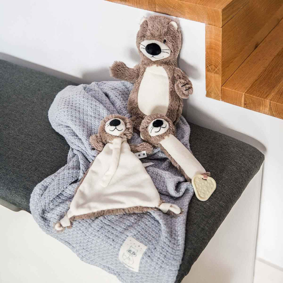 Przytulanka dla niemowląt Wydra Maggie / Babyono