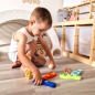 Kolorowe kręgle 6 szt. + piłka / Tooky toy Kolorowe kręgle 6 szt. + piłka / Tooky toy