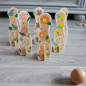 Gra kręgle kwiaty 6 szt. + piłka / Classic world Gra kręgle kwiaty 6 szt. + piłka / Classic world