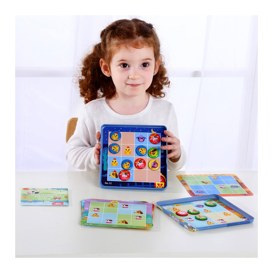 Gra sudoku Farma / Tooky toy