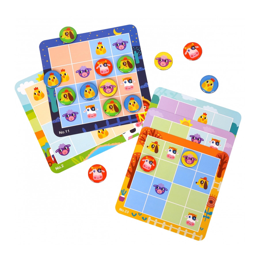 Gra sudoku Farma / Tooky toy Gra sudoku Farma / Tooky toy