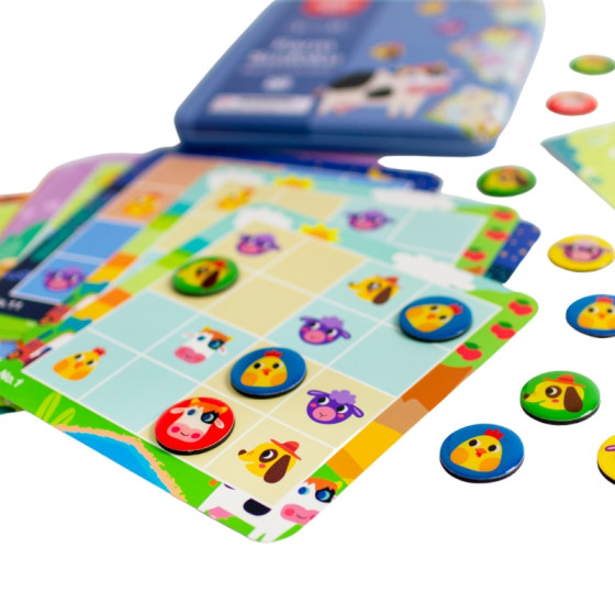 Gra sudoku Farma / Tooky toy