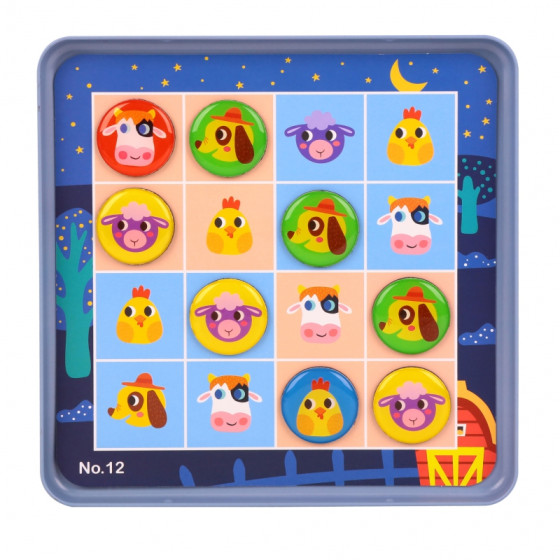 Gra sudoku Farma / Tooky toy