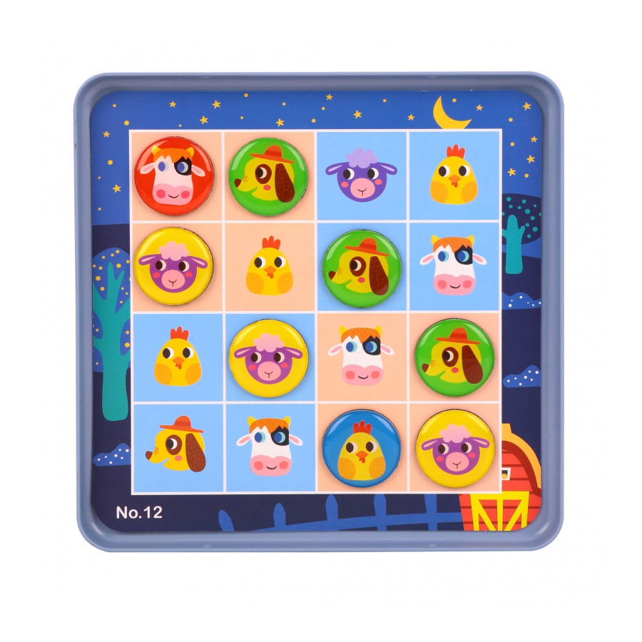 Gra sudoku Farma / Tooky toy