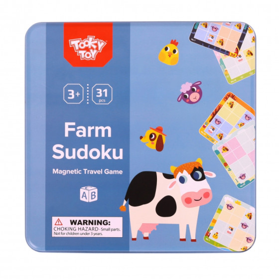 Gra sudoku Farma / Tooky toy