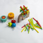 Zestaw gier zręcznościowych ze słonikiem 3w1 46 el. / Tooky toy Zestaw gier zręcznościowych ze słonikiem 3w1 46 el. / Tooky toy