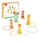 Gra zręcznościowa rzut do celu Zwierzątka 15 el. / Tooky toy Gra zręcznościowa rzut do celu Zwierzątka 15 el. / Tooky toy