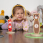 Gra zręcznościowa rzut do celu Zwierzątka 15 el. / Tooky toy Gra zręcznościowa rzut do celu Zwierzątka 15 el. / Tooky toy