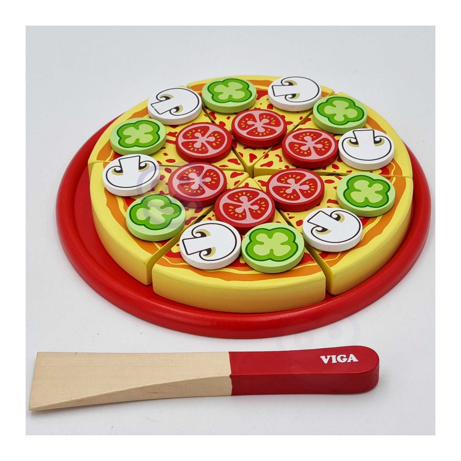 Pizza do krojenia z dodatkami / Viga