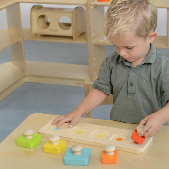 UkÅ‚adanka nauka rozmiarÃ³w i kolorÃ³w Montessori / Masterkidz