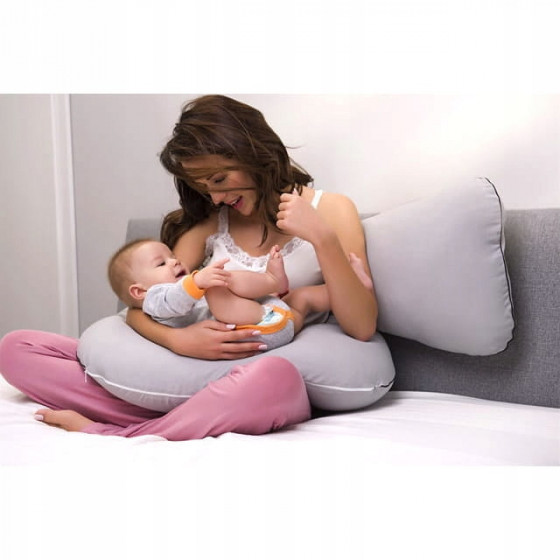 Poduszka ciążowa bawełniana typu 7 / Super Mami