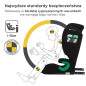 Fotelik samochodowy Junior Fix 2 15-36 kg Black / Kinderkraft
