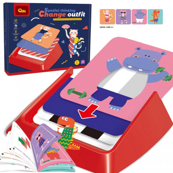 Gra logiczno-edukacyjna zmień strój / Woopie