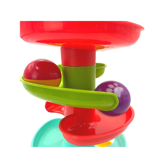 Tor kulkowy Spirala + 2 kulki / Woopie