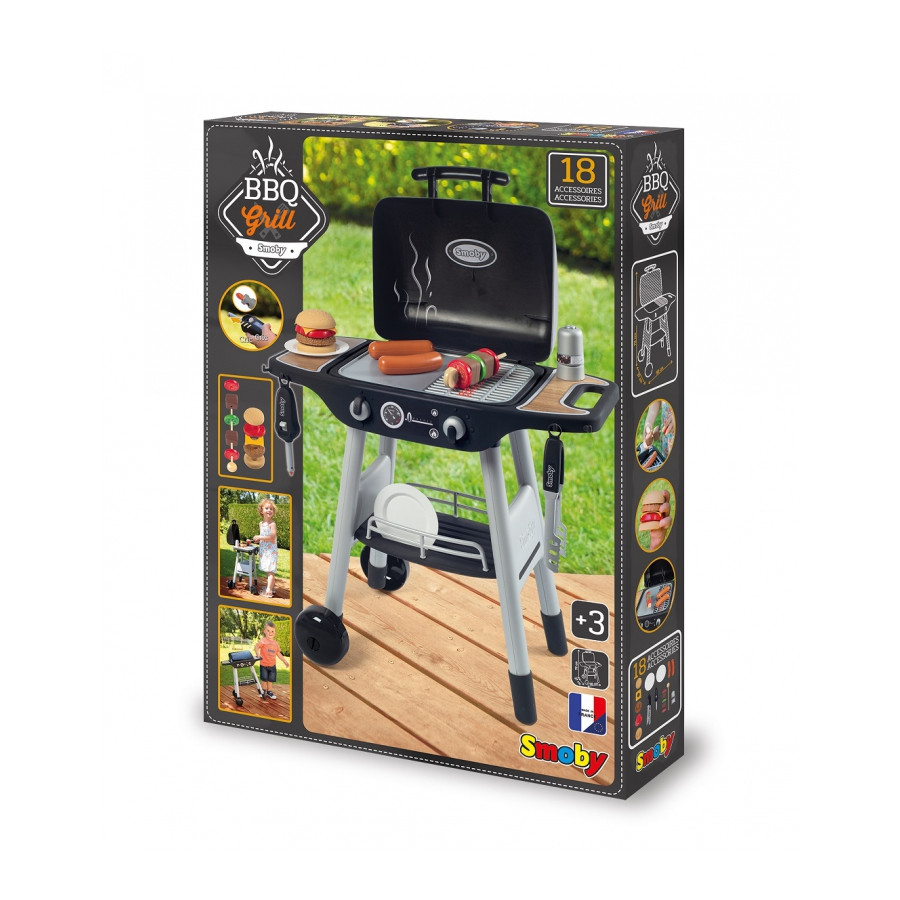 Grill ogrodowy Barbecue 18 el. / Smoby