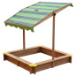 Piaskownica z regulowanym daszkiem Lily Sandpit / Axi Piaskownica z regulowanym daszkiem Lily Sandpit / Axi