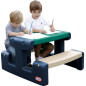 Stolik piknikowy ogrodowy niebiesko-zielony / Little tikes